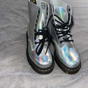 Iridescent Doc Martens, Size 6